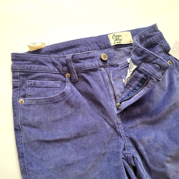 NWT Cosmic Blue Love Stitch Fix Corduroy Skinny Pants - Purple - 25P (Petite) - Picture 5 of 7
